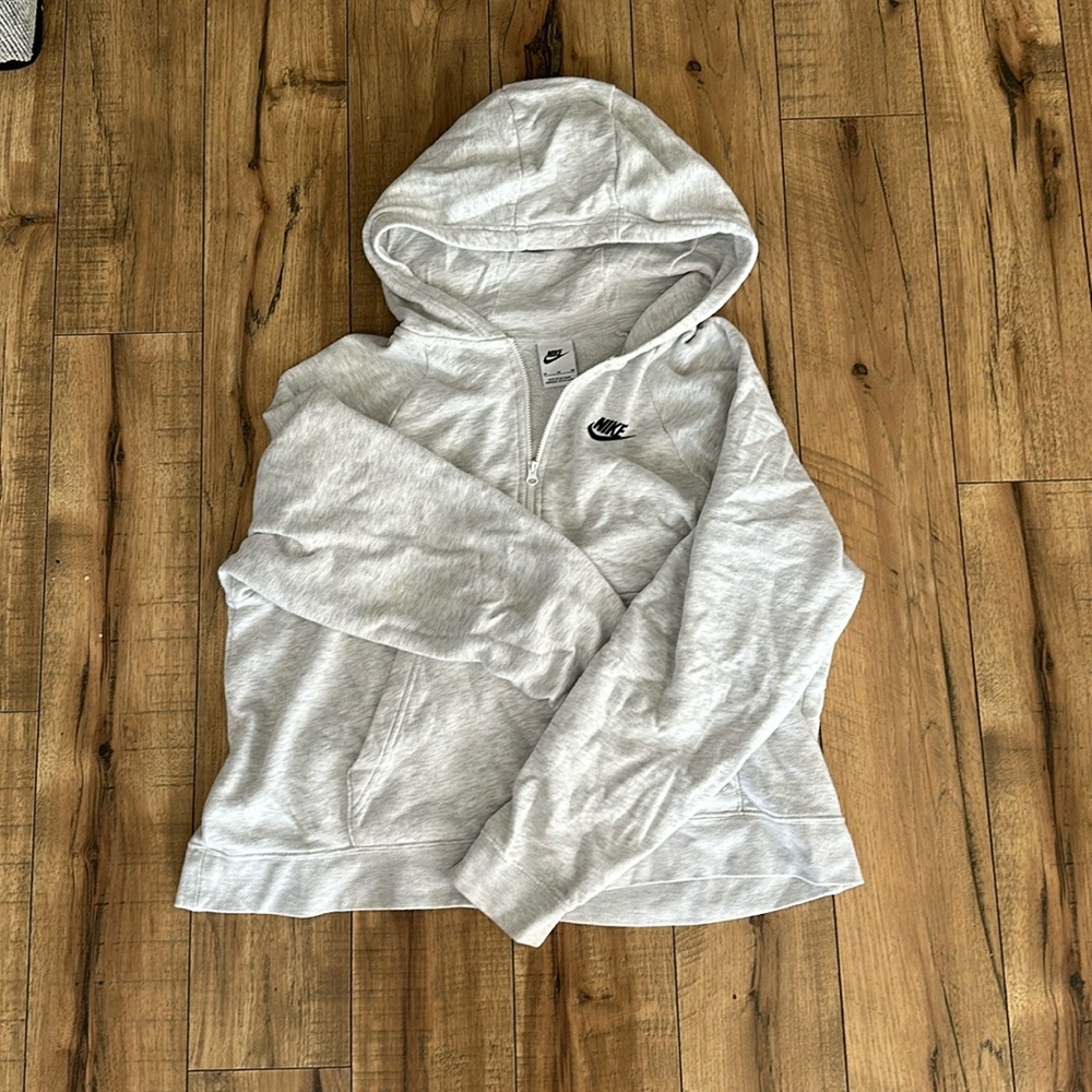 Medium Gray Nike Hoodie